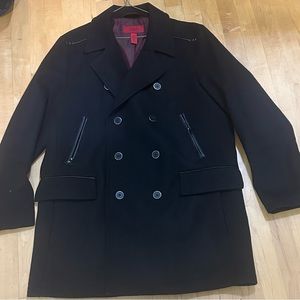 ALFANI MENS WATER-RESISTANT PEA COAT